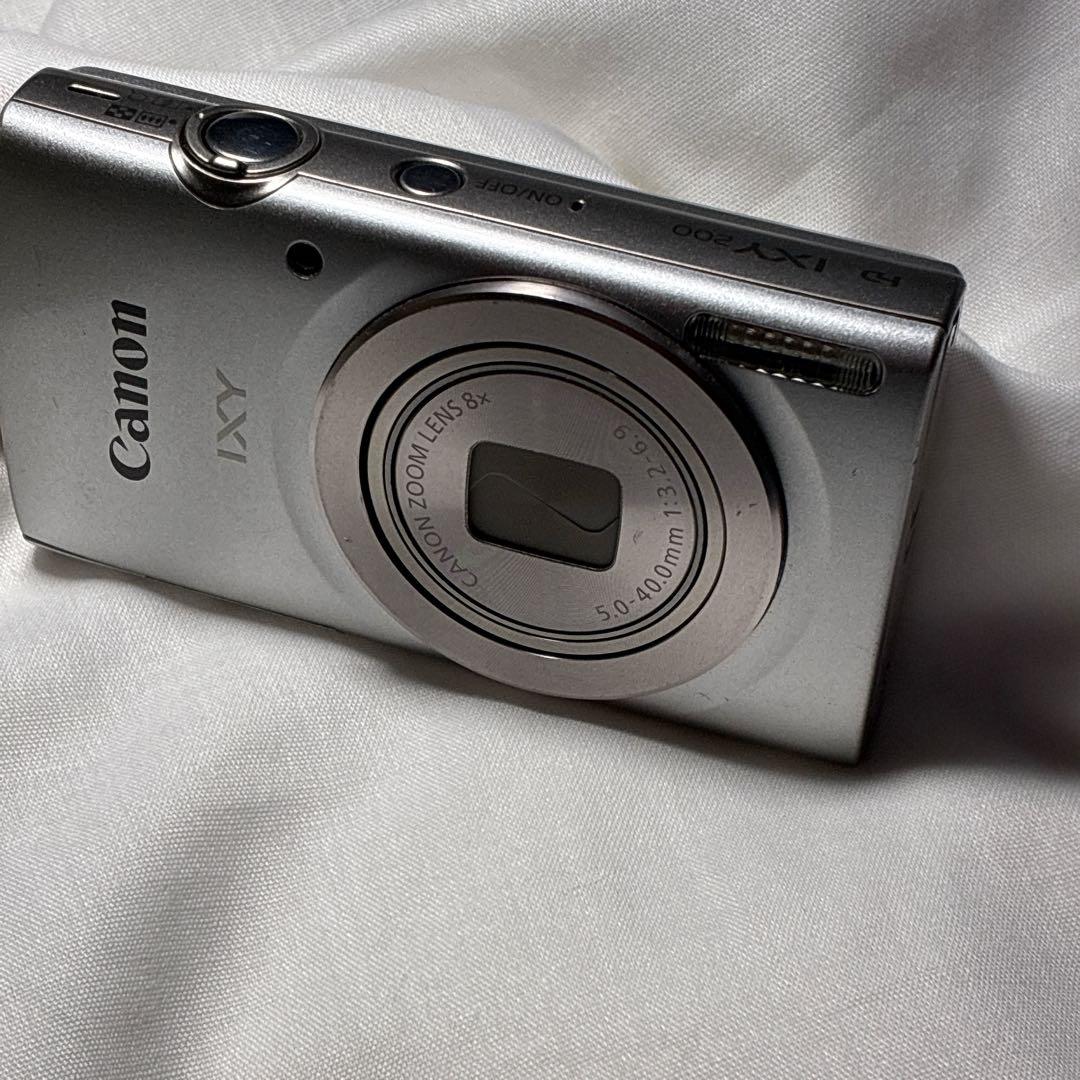 Canon IXY 200 SL シルバー 動作確認済・充電器SDカード付