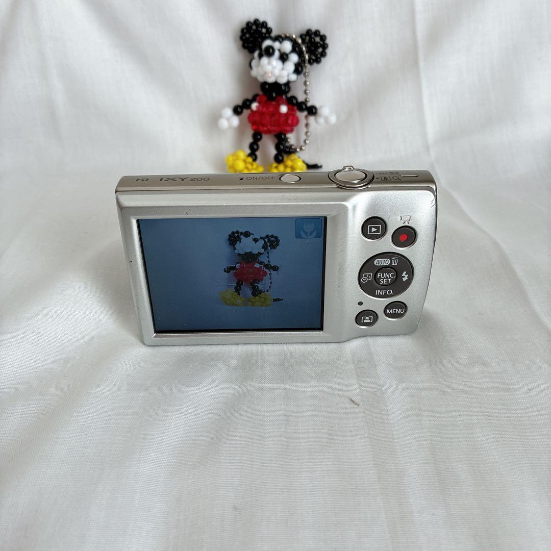Canon IXY 200 SL シルバー 動作確認済・充電器SDカード付