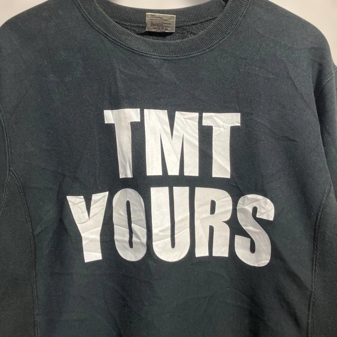 初期　TMT YOURS BIG3 プリントクルーネックスウェット　キムタク