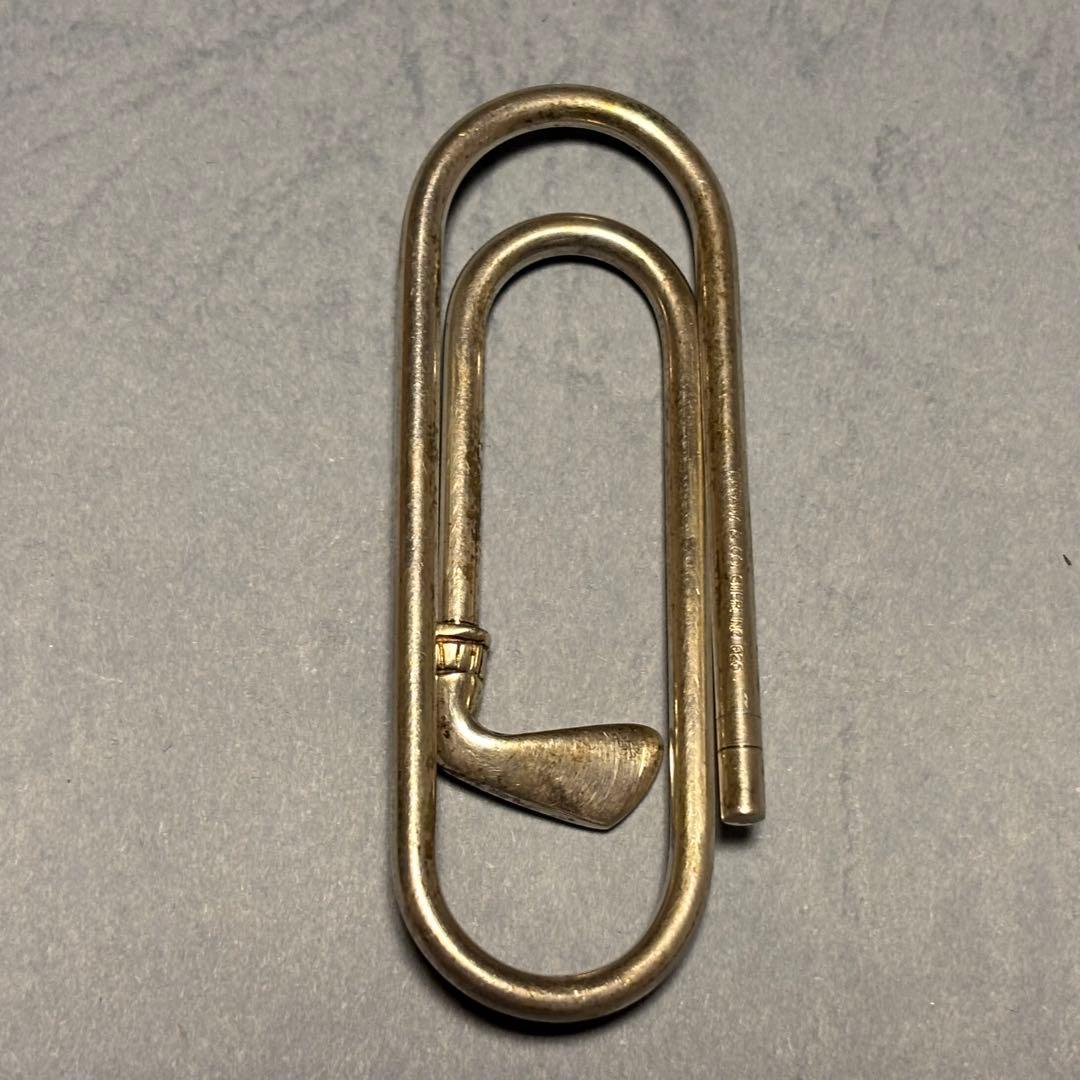 TIFFANY　ティファニー　マネークリップ　ゴルフクラブ型　シルバー925 ②