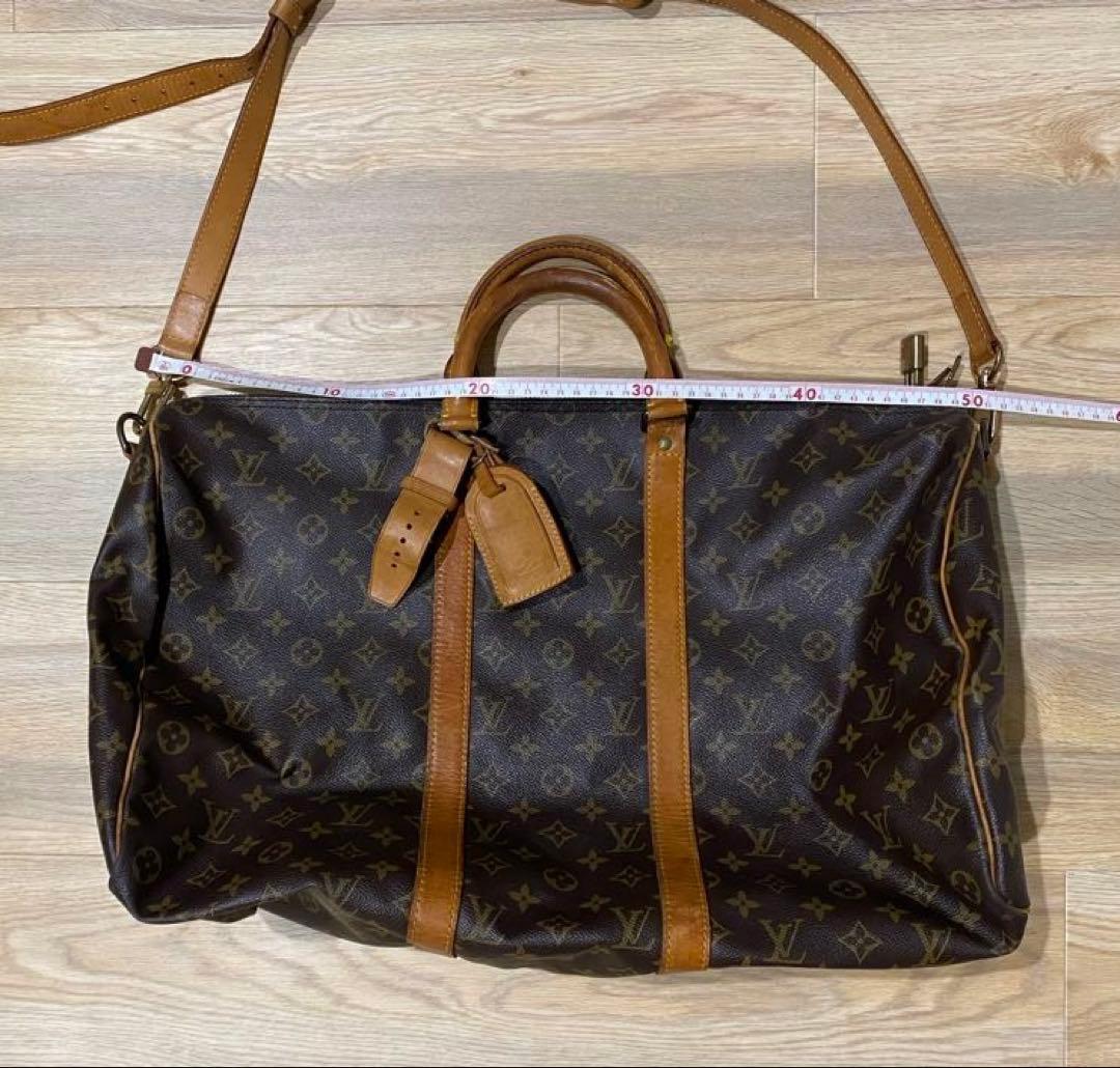 Louis Vuitton モノグラム　キーポル・バンドリエール50