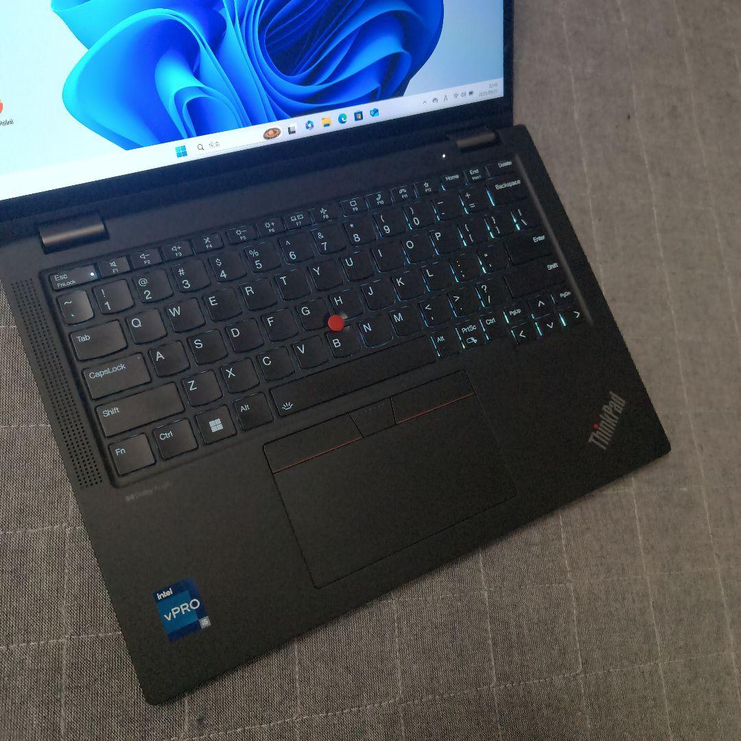 タッチ 美品 ThinkPad 爆速 13世代i5 16GB 512G 2IN1