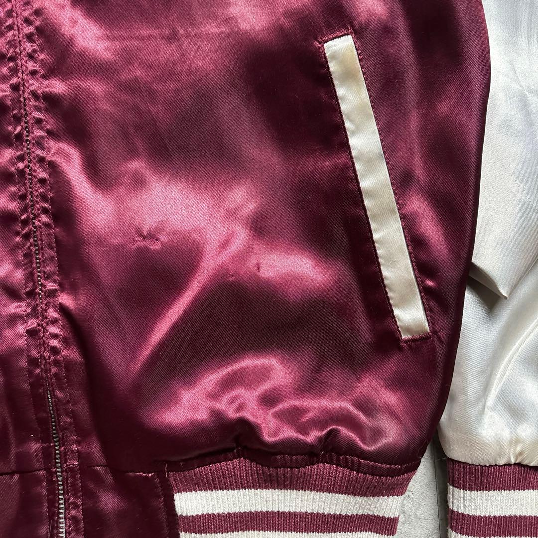 鉄腕アトム ドラゴン 龍 花柄 日本列島 mighty atom スカジャン