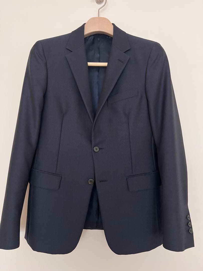PRADA ビジネスジャケット ネイビー 48R