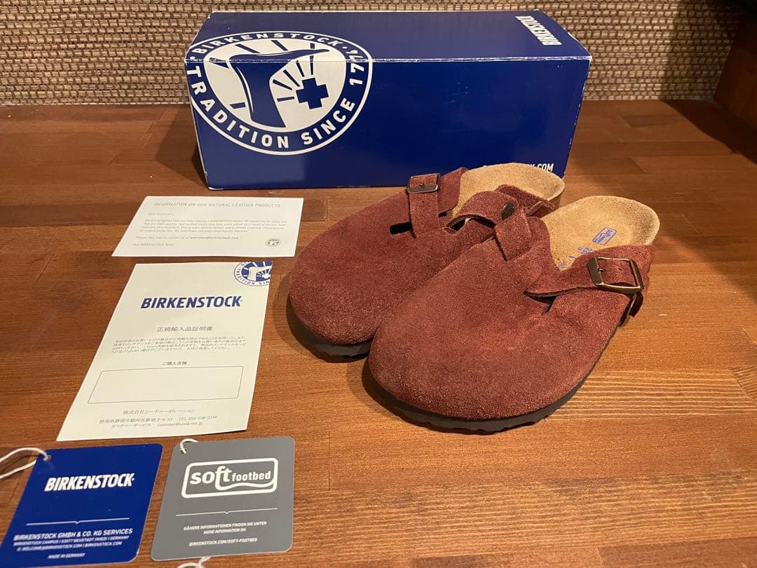 新品未使用　ビルケンシュトック　ボストン　ポート　36（23.0cm）