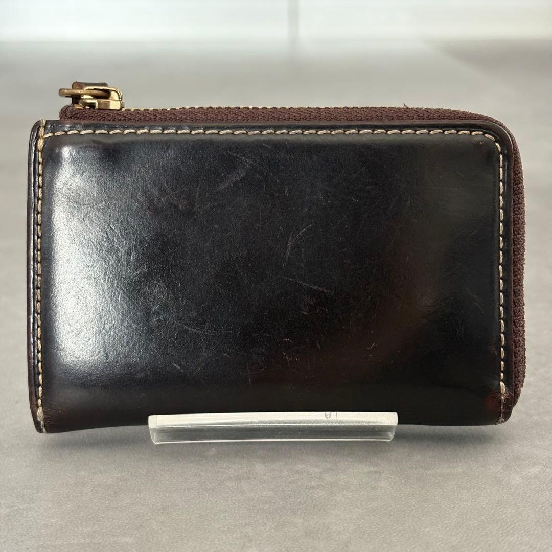 GANZO bridle casual レザーケース 小銭入れ ブラウン