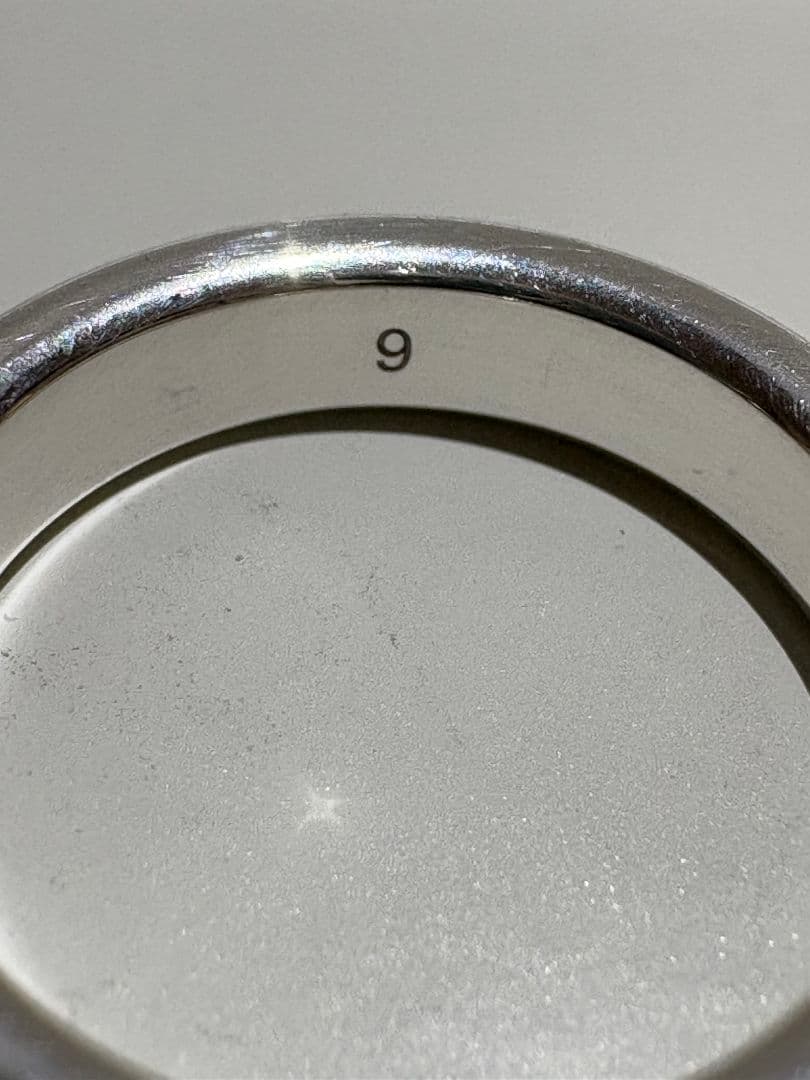 GUCCI グッチ ブランデッドGリング 　刻印サイズ:9号【箱/ポーチ付】