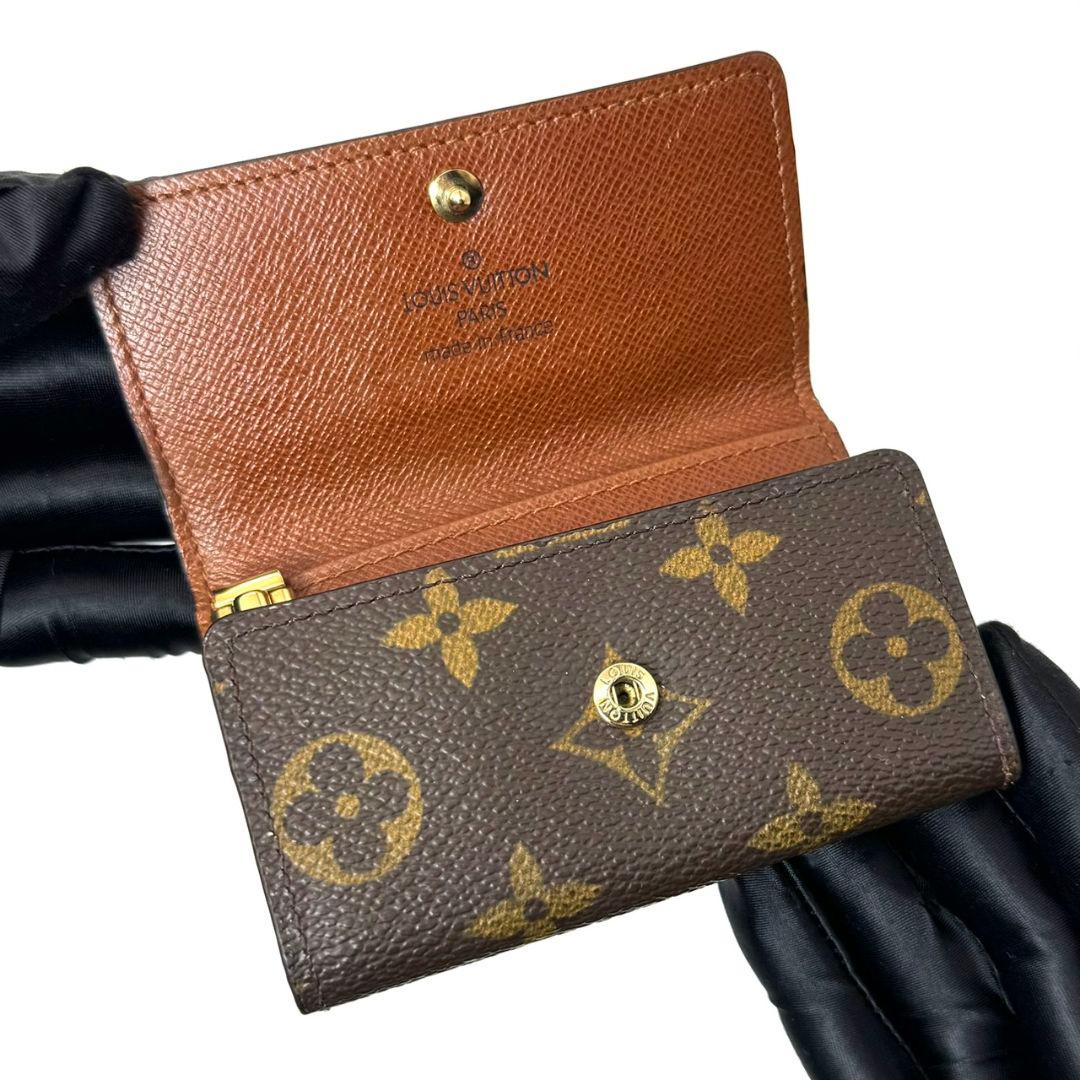 美品 ルイヴィトン モノグラム ミュルティクレ6 鍵 キーケース key 6連