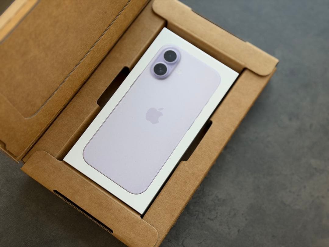 【新品未開封】iPhone17 256 ラベンダー