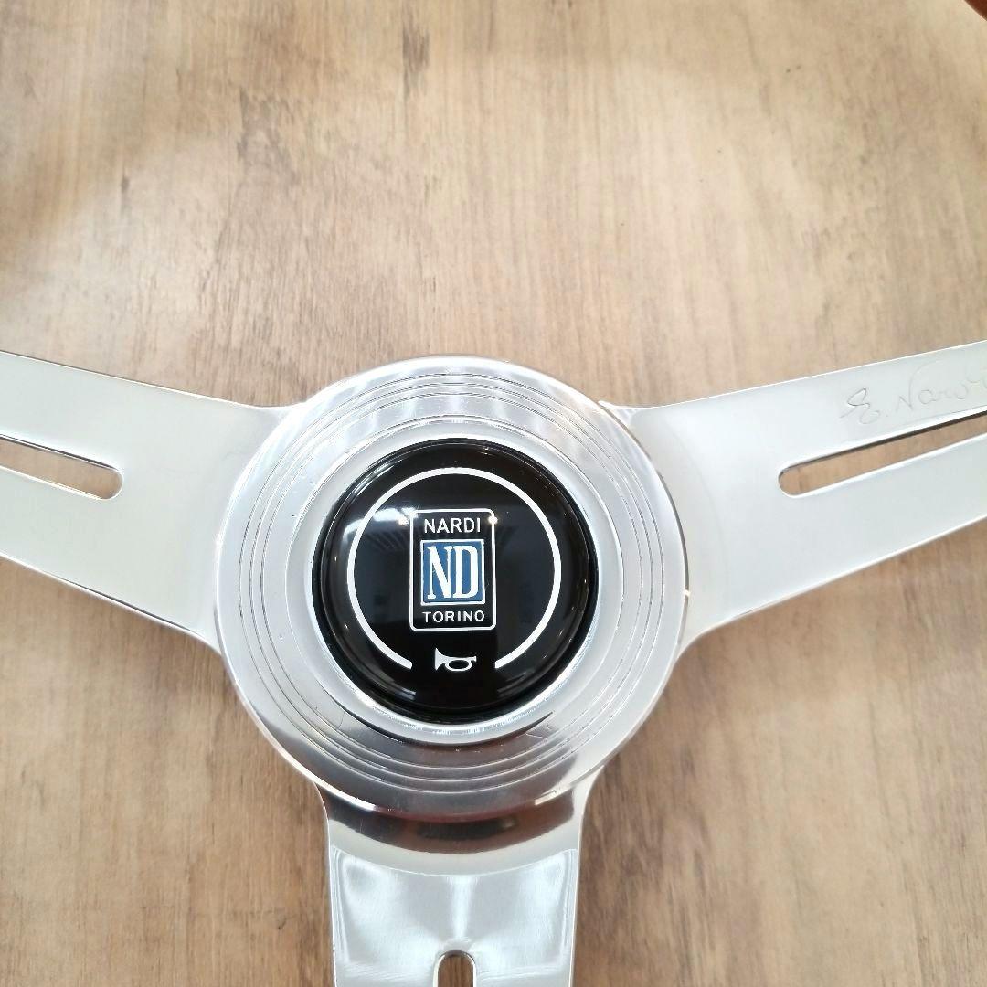 NARDI☆ナルディクラシックウッドポリッシュ/【当時物】ヴィンテージ 37Φ