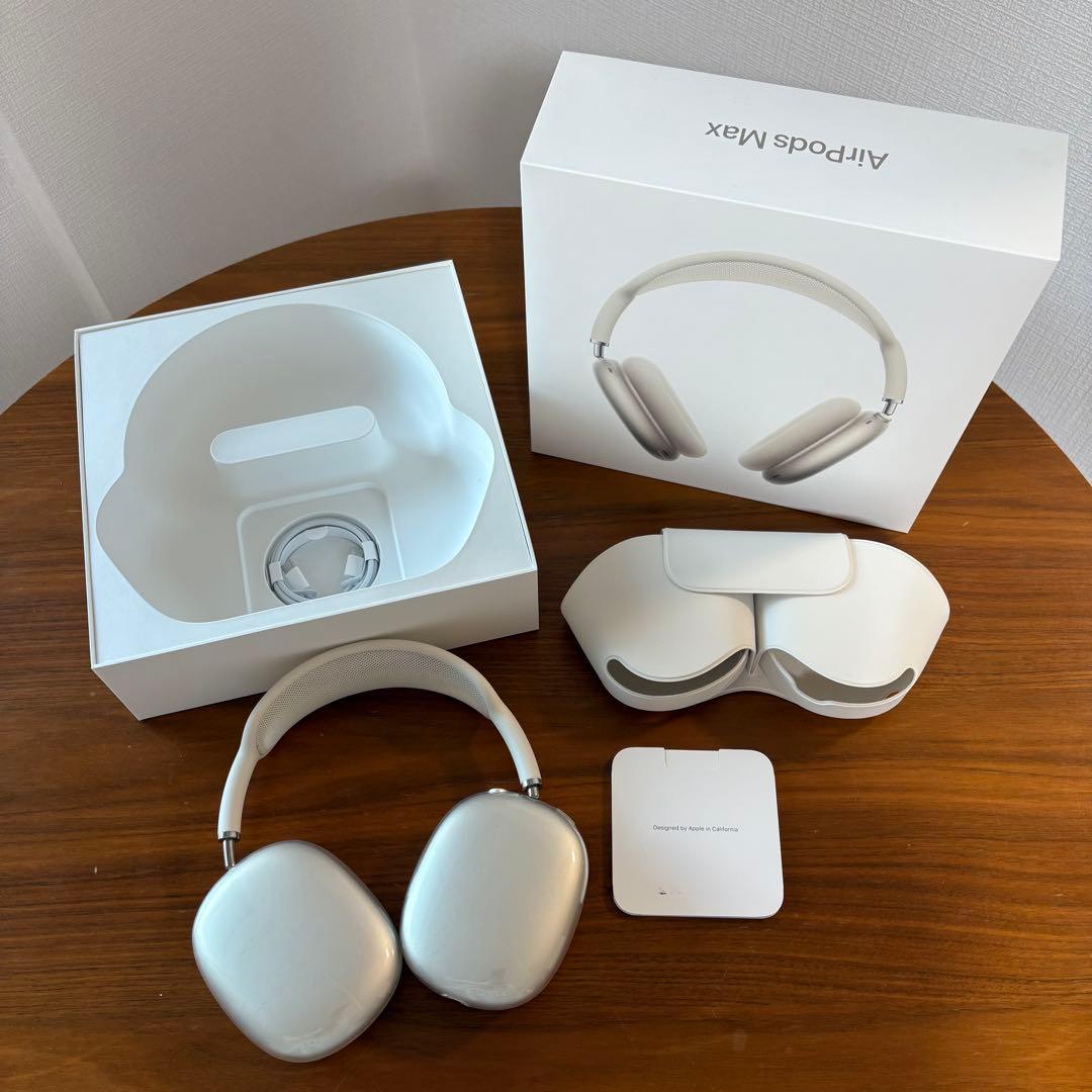 【美品】Airpods max スターライト　カバー・付属品全てあり