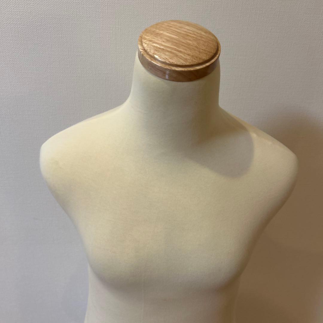 【美品】和装用トルソー　ベージュ　着付け練習用ボディ　高さ調節可能