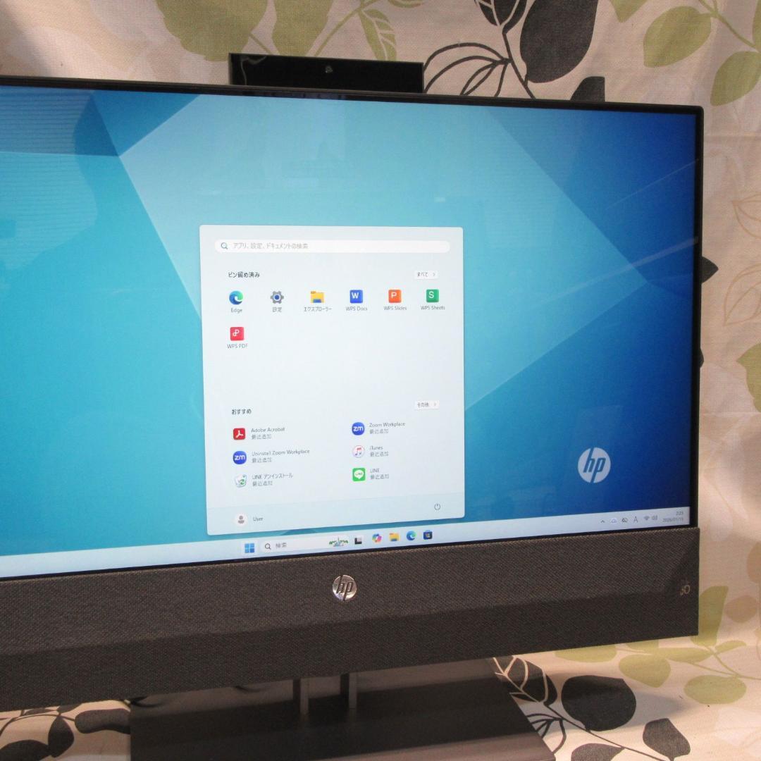 Win11公式対応i5/メ8/SSD/地デジBSCS/無線/タッチ/HDMI入力