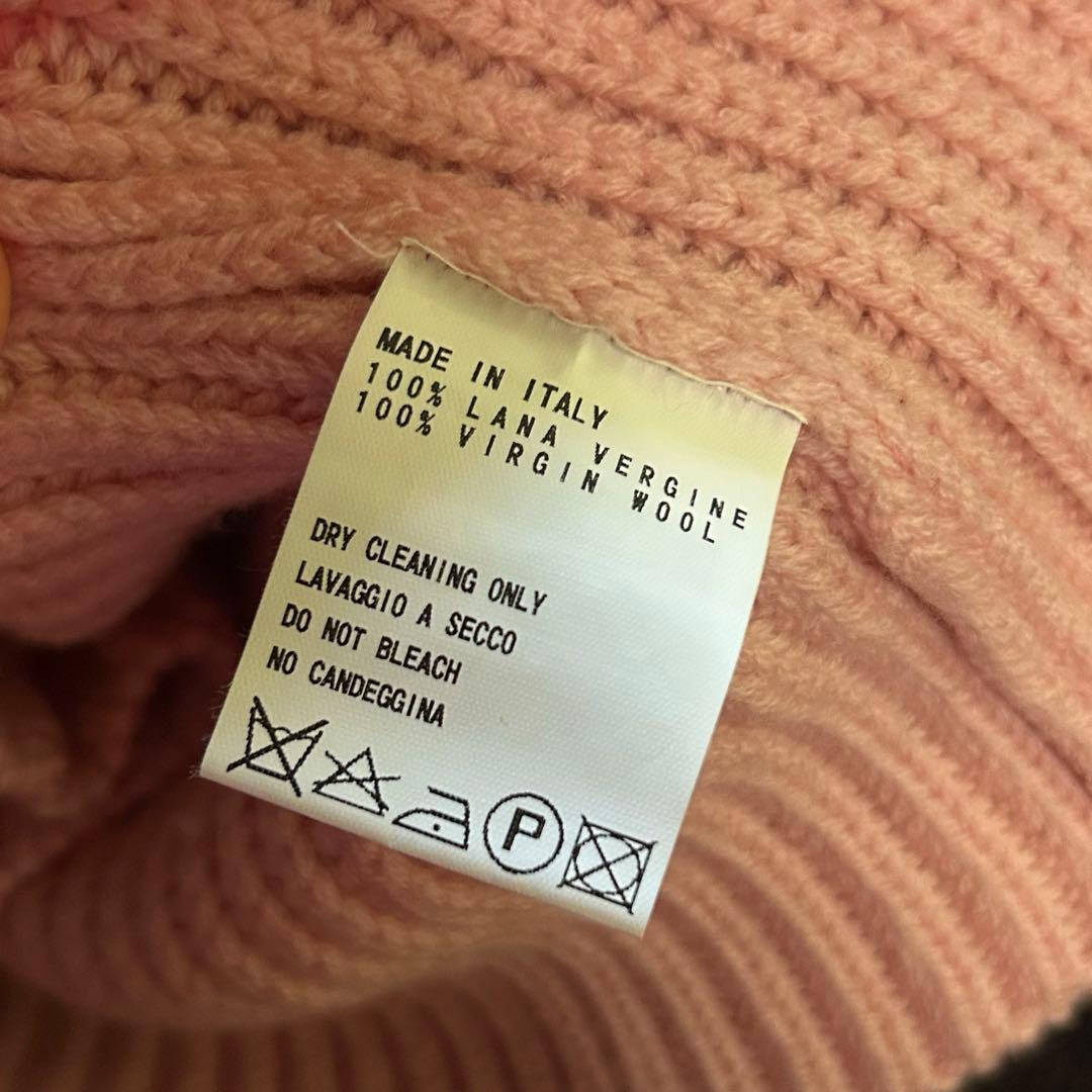 00s “Dirk Bikkembergs” zip gimmick knit