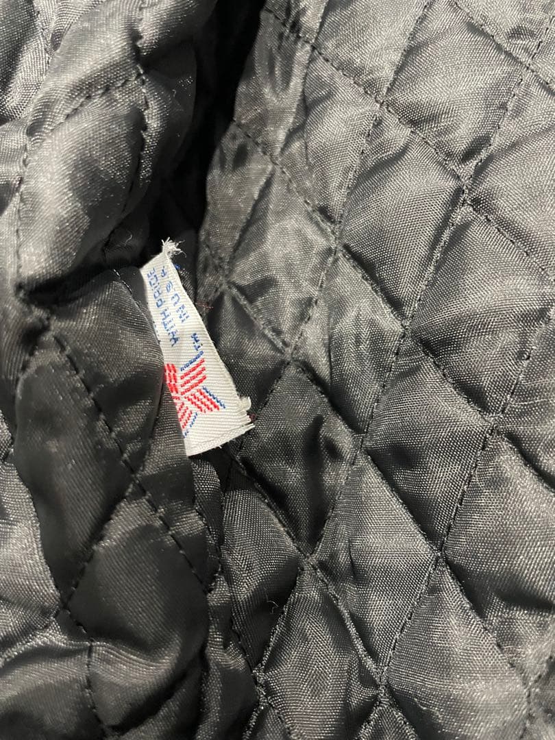 schott！！美品シングルライダース　ナイロンジャケット！メンズS ブラック