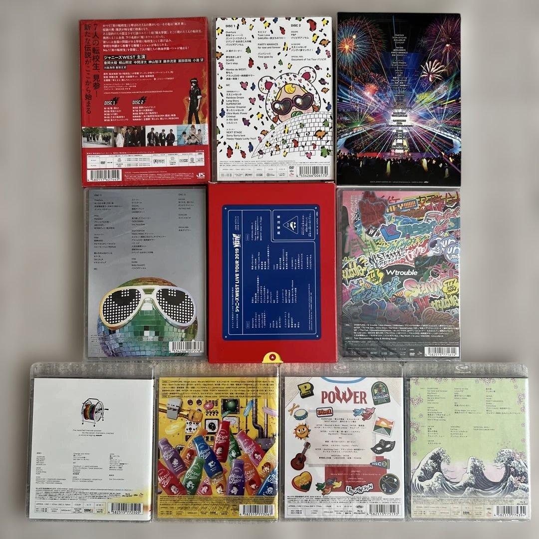 ジャニーズWEST WEST. ライブ　DVD Blu-ray