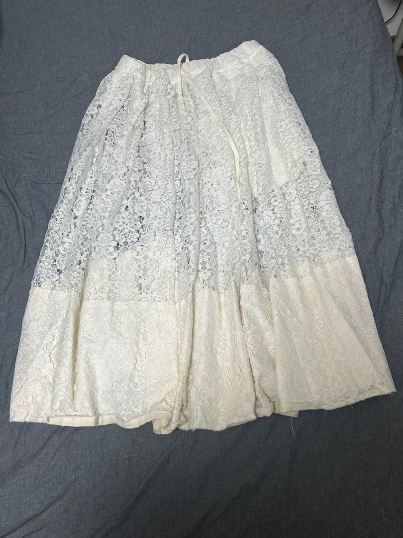 コムデギャルソンAD2016　レーススカート S