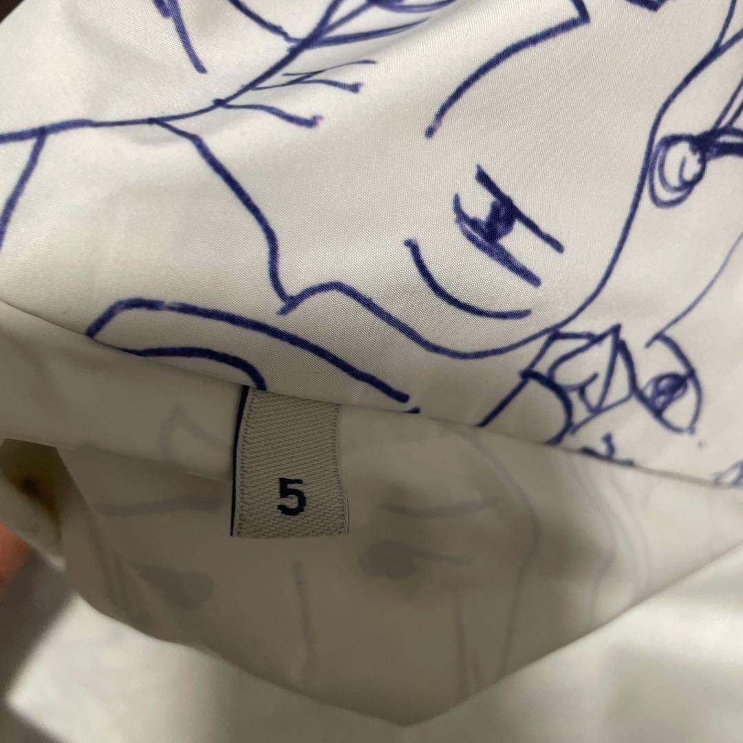 MONCLER 顔イラスト ナイロンジャケット