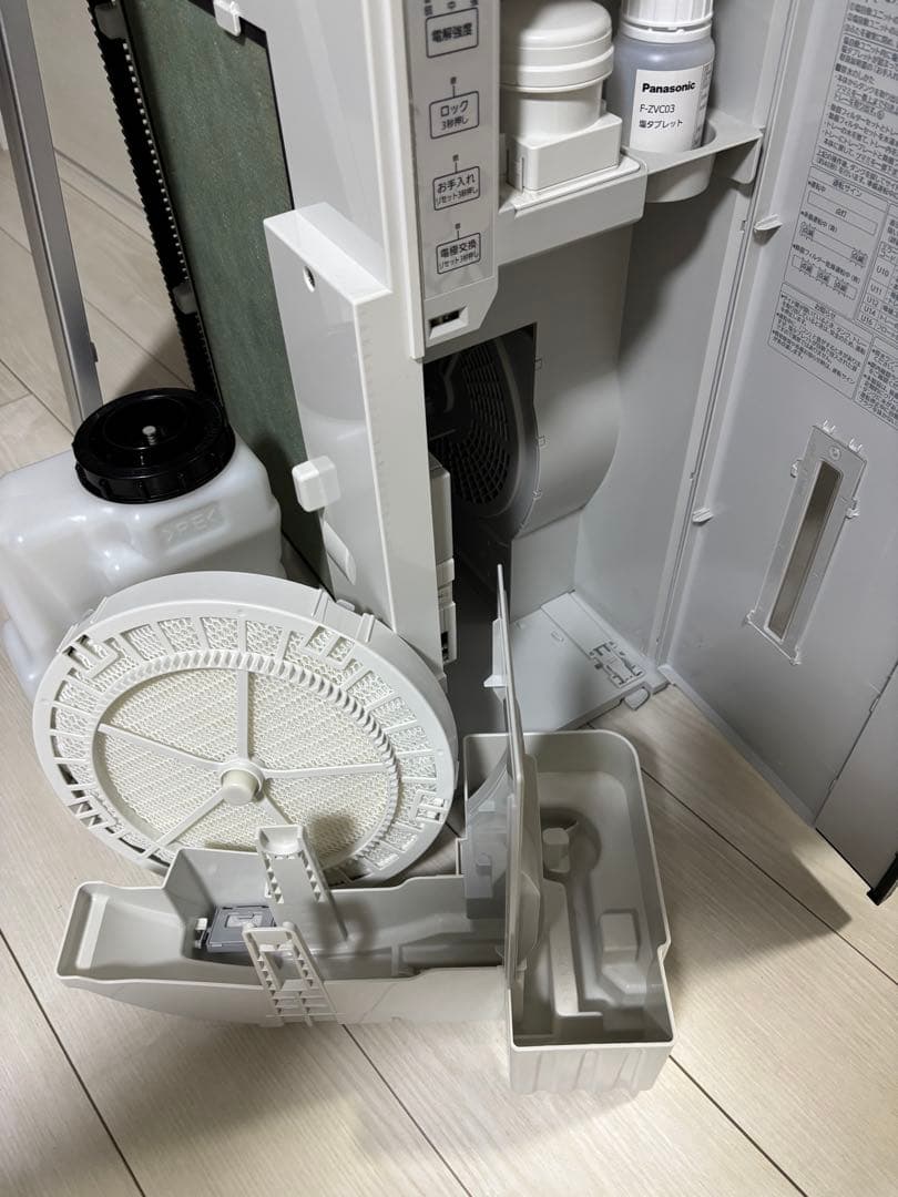 パナソニック空間除菌脱臭機加湿付きジアイーノFMV4300タブレット有美品♪