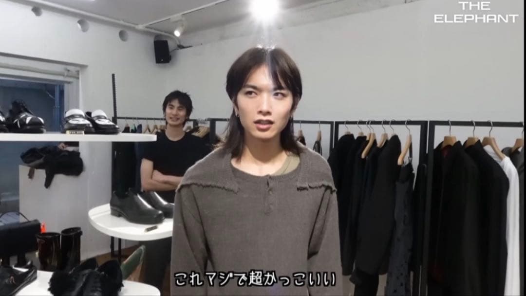 nnn 25aw SWEATER サイズ1 深水光太着用色