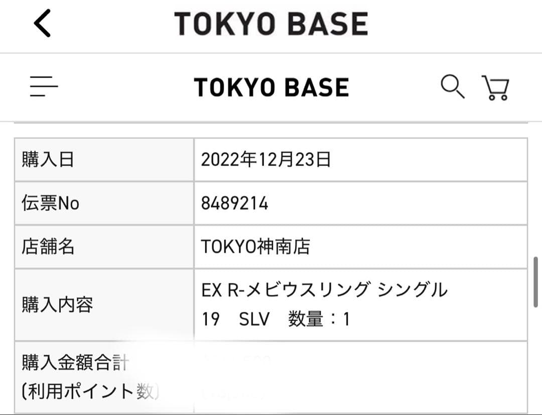 【最終値下げ‼︎】WAKAN SILVER SMITHメビウスリング