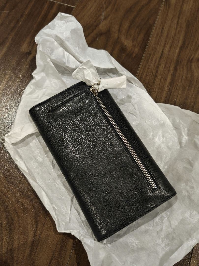 新品クロムハーツ　Wave Long Wallet ウェーブ ロング ウォレット