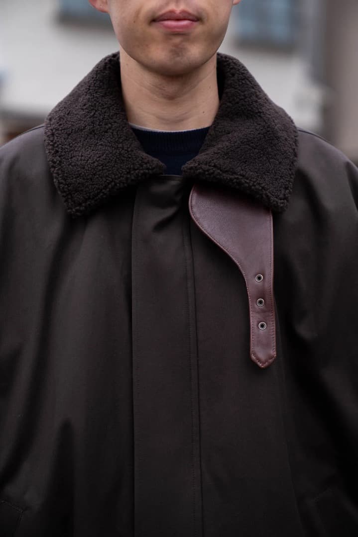 【ssstein】MOUTON COLLAR PADDED JACKET 2