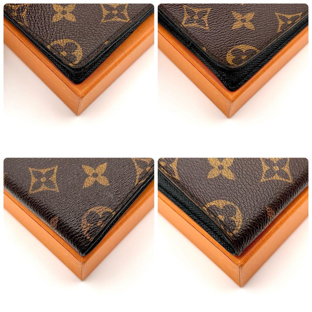 ルイヴィトン モノグラム ポルトフォイユパンス　2つ折り財布 マネークリップ