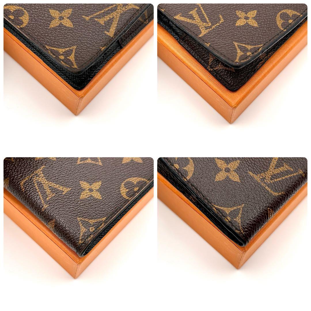 ルイヴィトン モノグラム ポルトフォイユパンス　2つ折り財布 マネークリップ