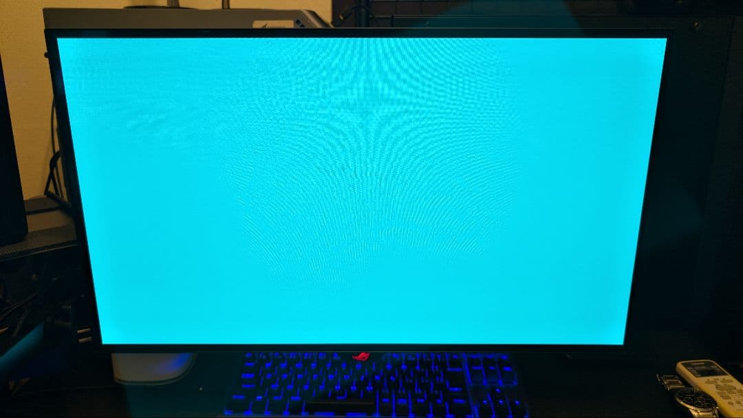 ASUS ROG 有機el ゲーミングモニター 240hz XG27ABDMG