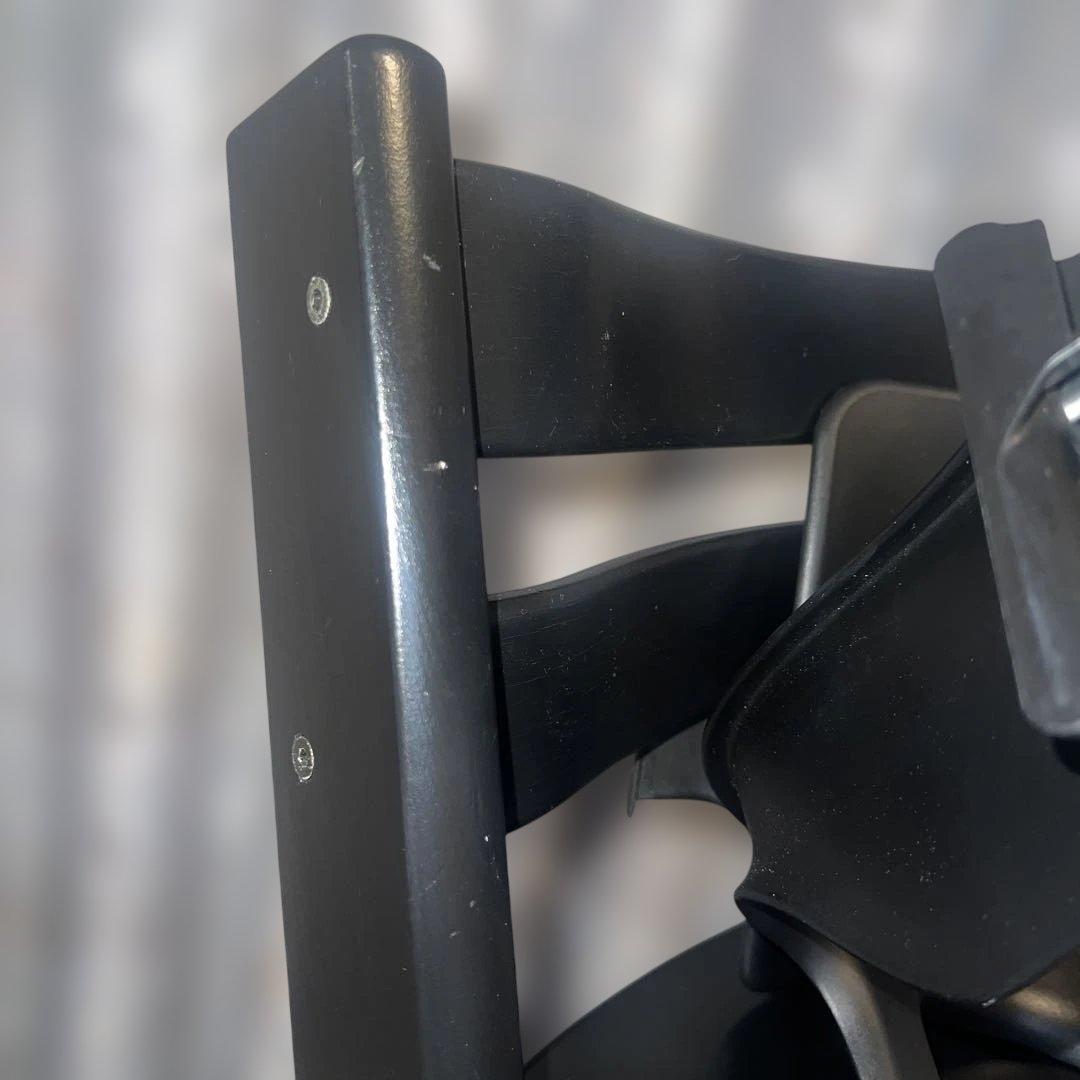 STOKKE TRIPP TRAPP ブラック　ベビーセット付