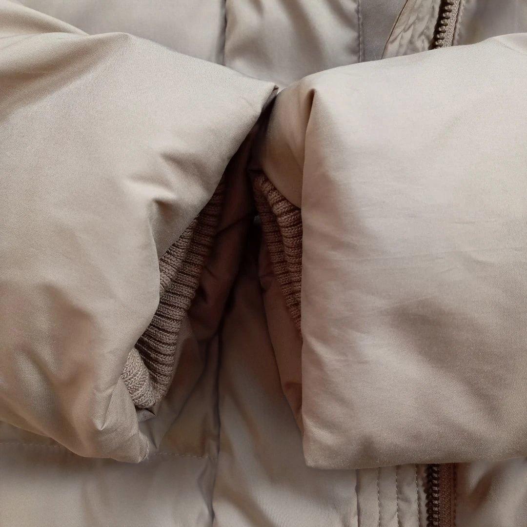 ★アーバンリサーチ★ラビットフードストレッチショートダウン☆グレージュ38