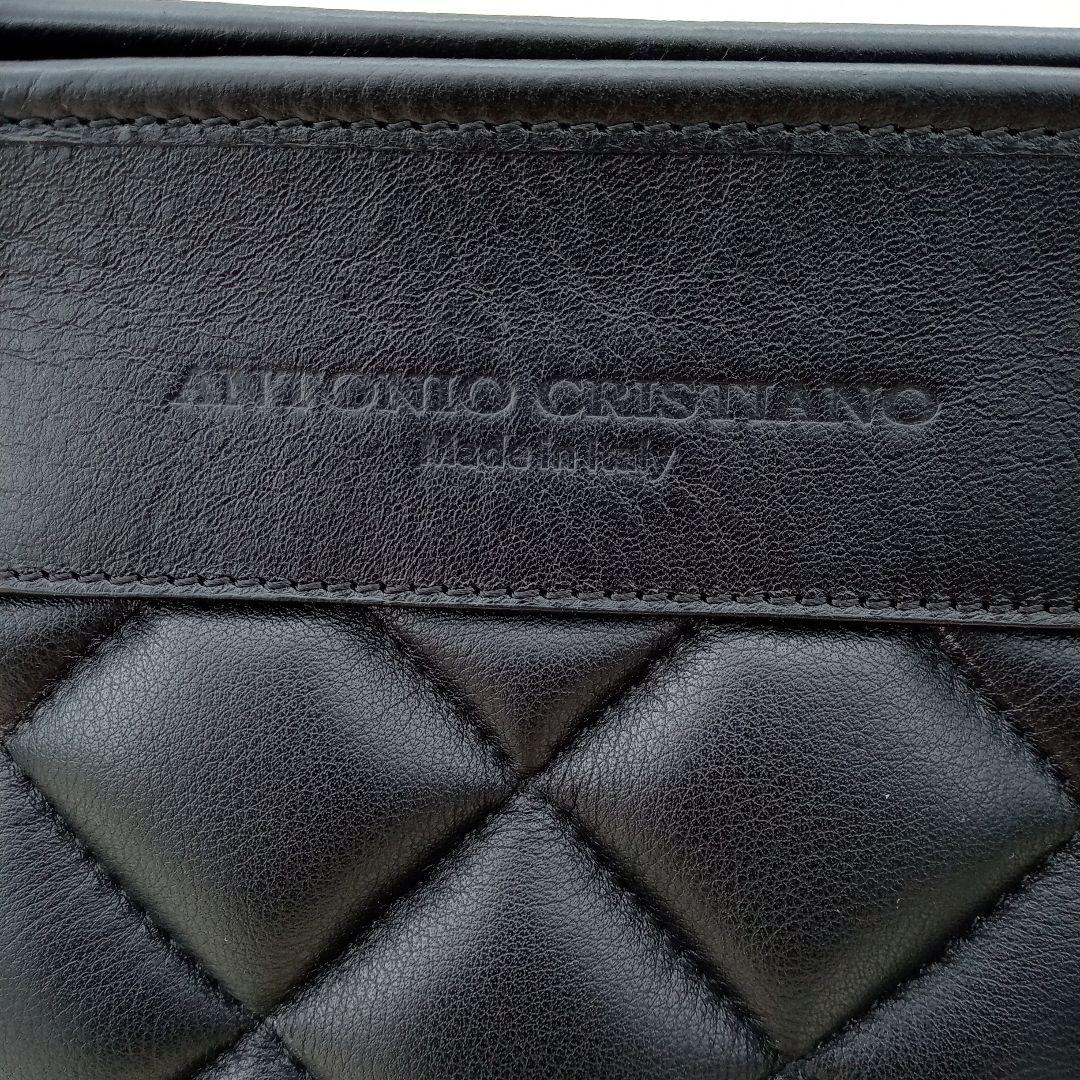 ANTONIO CRISTIANO ブラックトートバッグ