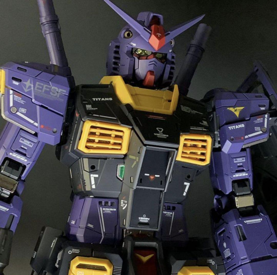 ト*ル様 PG UNLEASHED RX-78-2 ガンダム ティターンズ 仕様