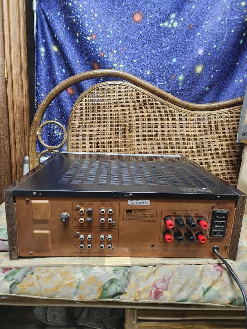 moriフルレストア超美品山水プリメインアンプAU-D907G EXTRA