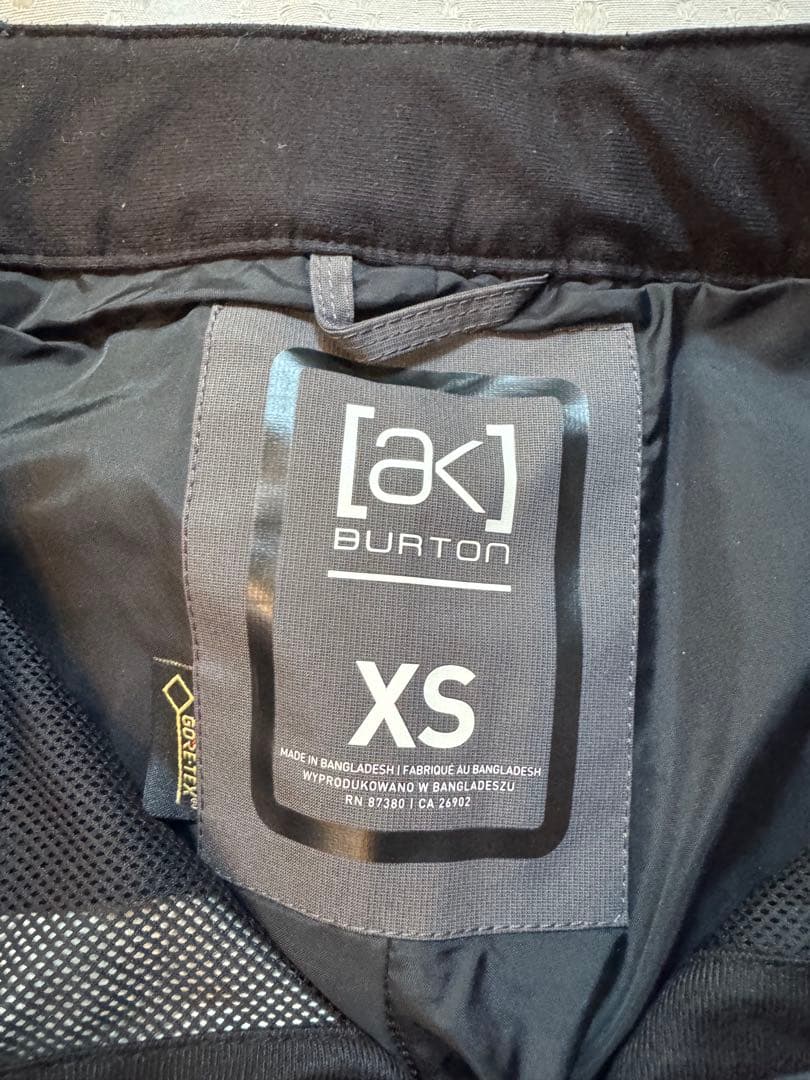 BURTON ［ak ］GORE-TEX バートン　スノーボードパンツ グレー