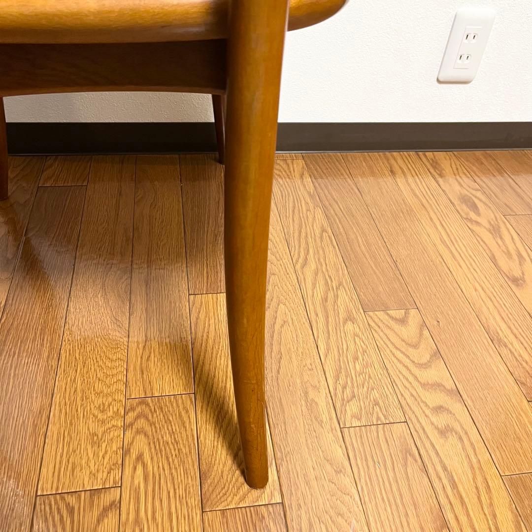 【美品】飛騨産業　クレセント　アームチェア　HIDA CRESCENT ②