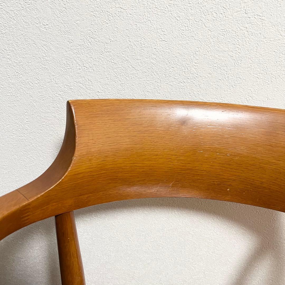 【美品】飛騨産業　クレセント　アームチェア　HIDA CRESCENT ②