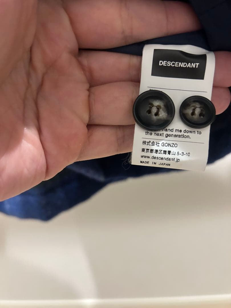 トップス DESCENDANT 21AW CLAIRTON PLAID JACKET