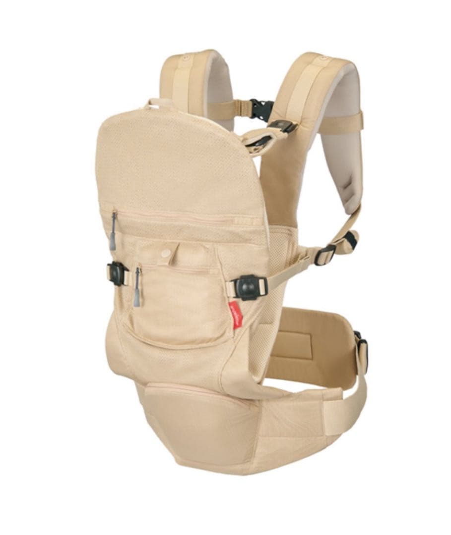 ベビーキャリア オン ベージュ 抱っこ紐 angelette 未使用