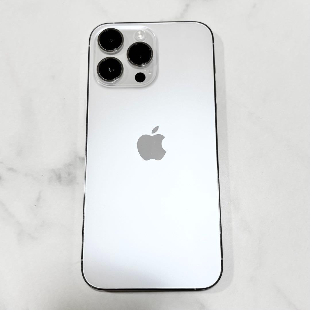 美品 iPhone14 promax 128G シルバー 箱無し