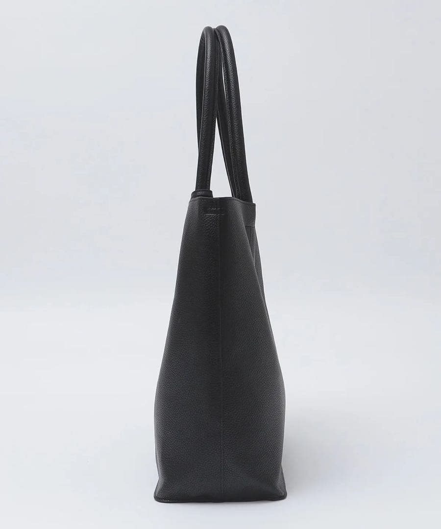 SHIPS トートバッグ 合成皮革 クラッチバッグ付 黒 ブラック 新品未使用