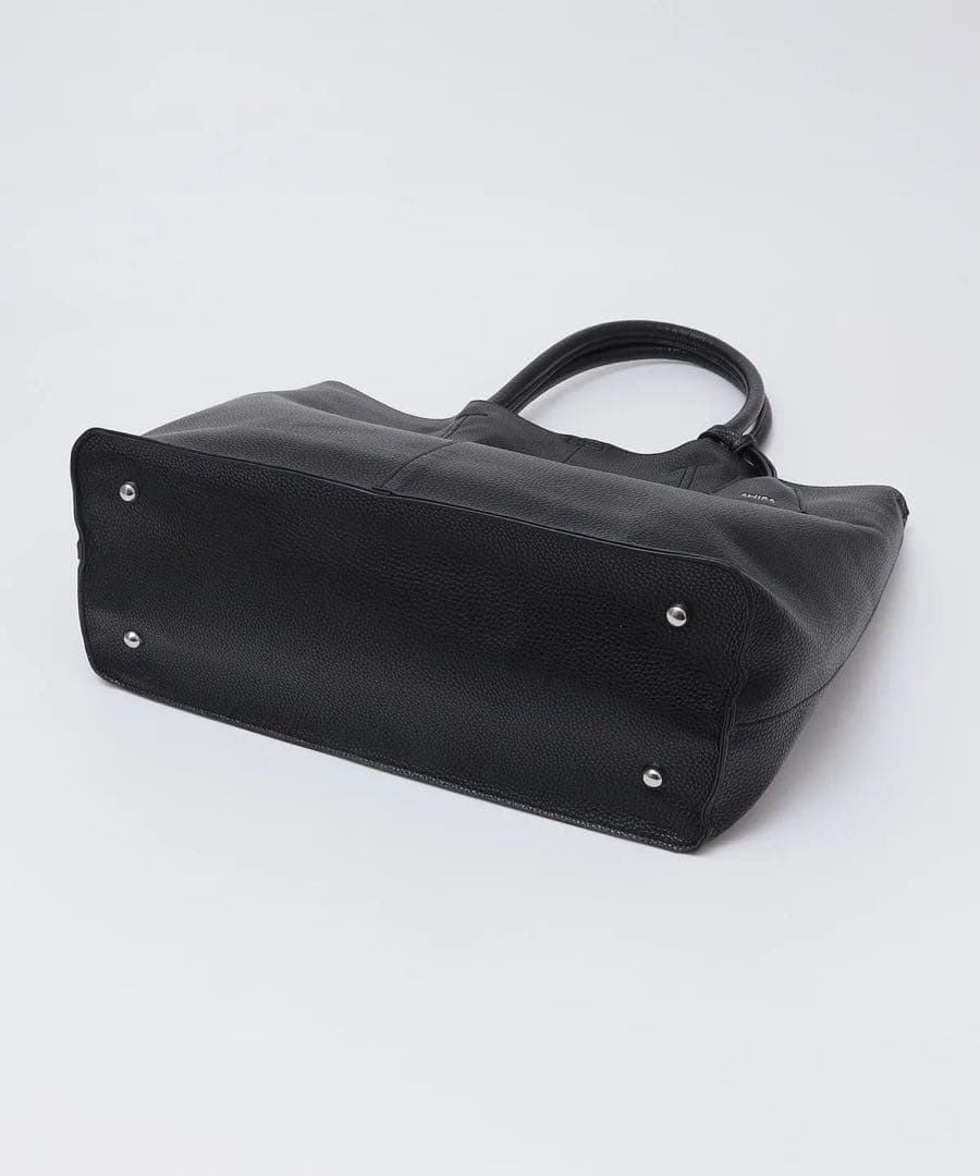 SHIPS トートバッグ 合成皮革 クラッチバッグ付 黒 ブラック 新品未使用