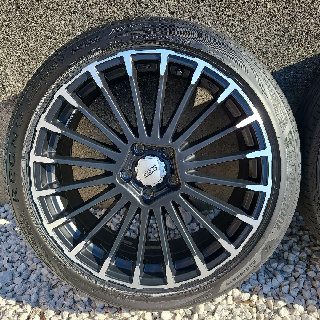 ZR-V無限19インチアルミホイール ブリジストン.レグノ(ホイールナット付き)