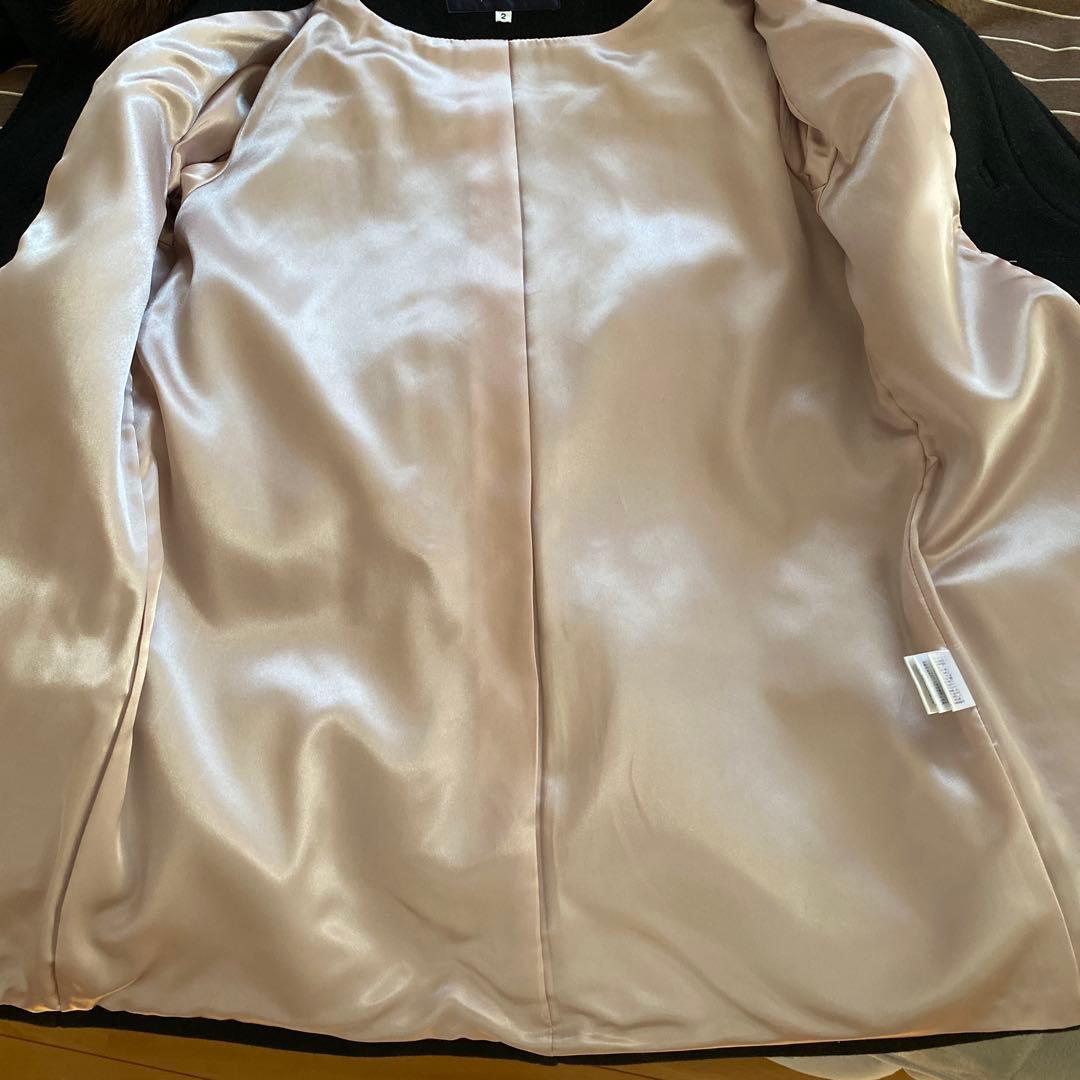 専用　お値下げ　美品　JUSGLITTY ダッフルコート ブラック　Ｍ