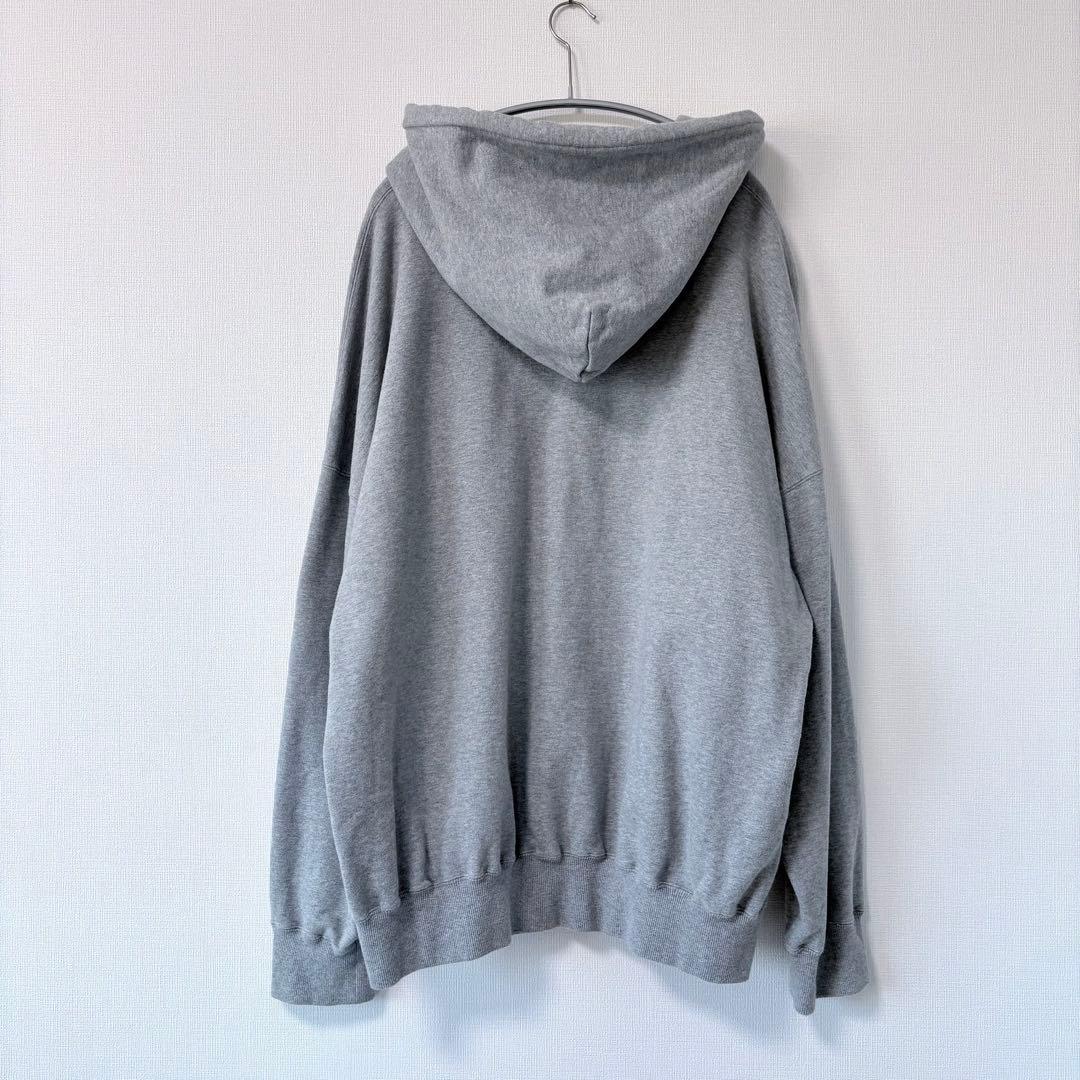 TTT MSW ロゴワッペン パーカー XL グレー Logo Hoodie