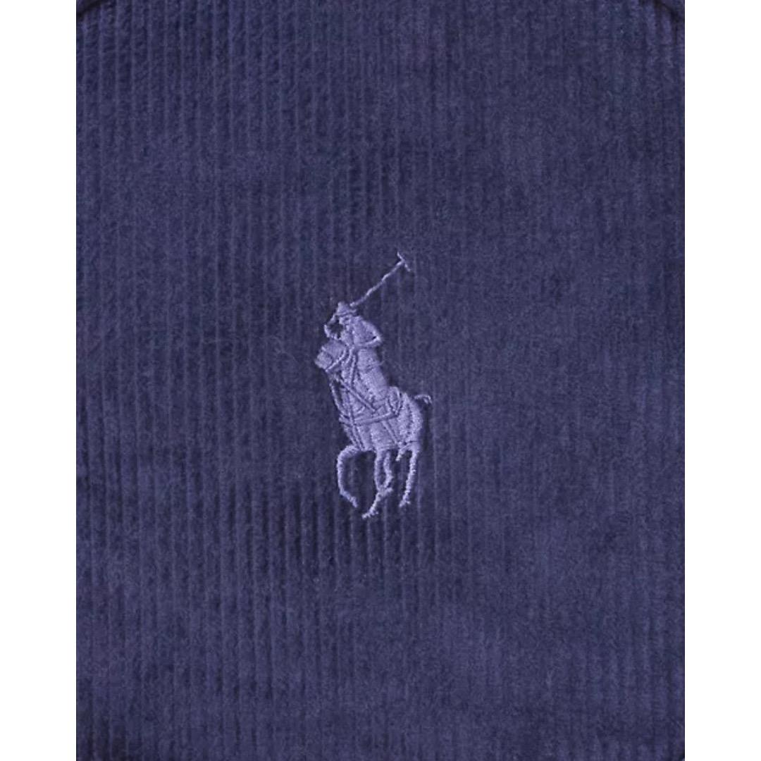 New! ラルフローレン コーデュロイ ラウンド 斜めがけ　クロスボディバッグ