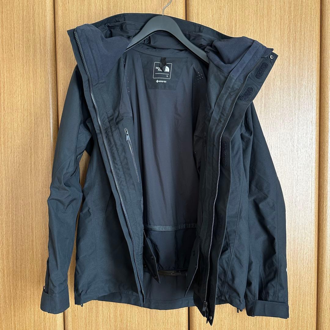 【美品】ノースフェイス マウンテンジャケット NP61800 メンズL ブラック