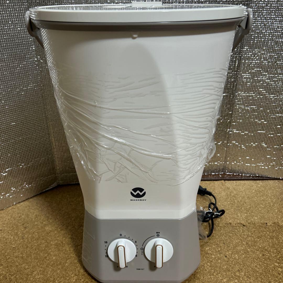 ウォッシュボーイ　シービージャパン バケツ型 小型洗濯機 TOM-12f 美品