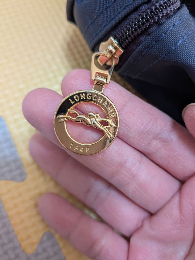 Yuna　ロンシャン　　リュック　ネイビー